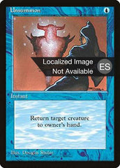 Esconjurar / Unsummon - Magic: The Gathering - MoxLand