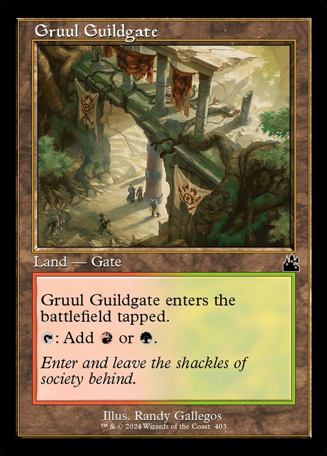 Portão da Guilda Gruul / Gruul Guildgate - Magic: The Gathering - MoxLand