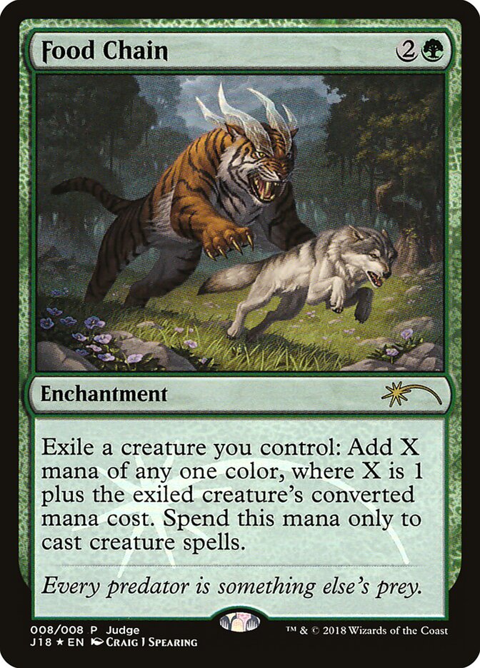 Cadeia Alimentar / Food Chain - Magic: The Gathering - MoxLand
