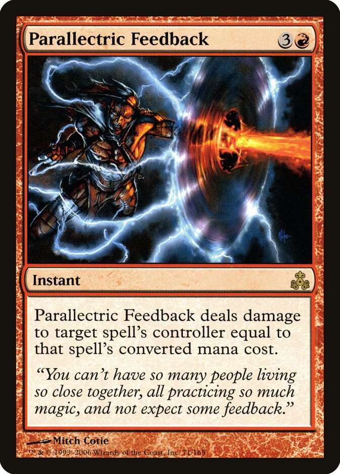 Reação Paralétrica / Parallectric Feedback - Magic: The Gathering - MoxLand