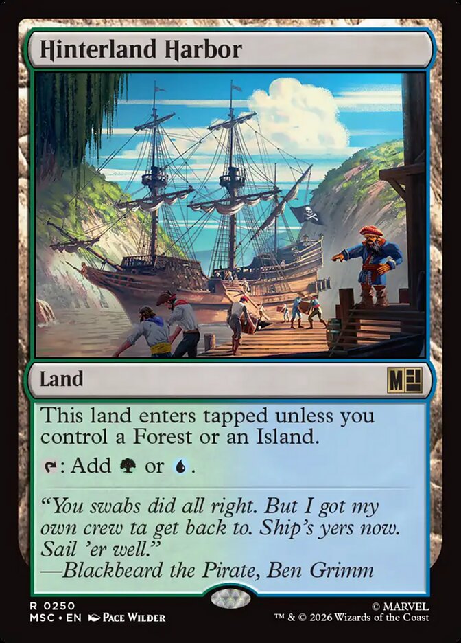 Porto do Interior / Hinterland Harbor - Magic: The Gathering - MoxLand