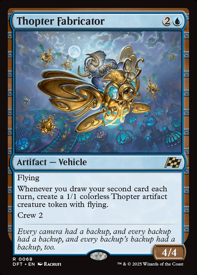 Produtor de Tópteros / Thopter Fabricator - Magic: The Gathering - MoxLand