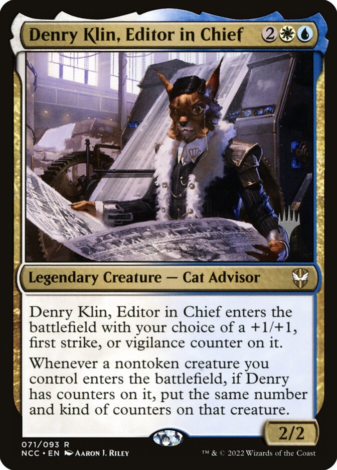 Denry Klin, Editor-chefe / Denry Klin, Editor in Chief - Magic: The Gathering - MoxLand