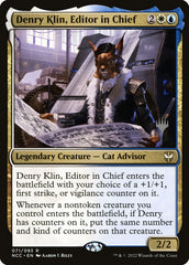 Denry Klin, Editor-chefe / Denry Klin, Editor in Chief - Magic: The Gathering - MoxLand