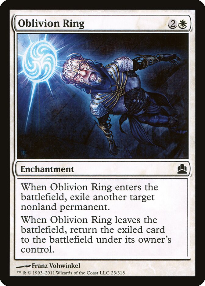 Anel do Esquecimento / Oblivion Ring - Magic: The Gathering - MoxLand