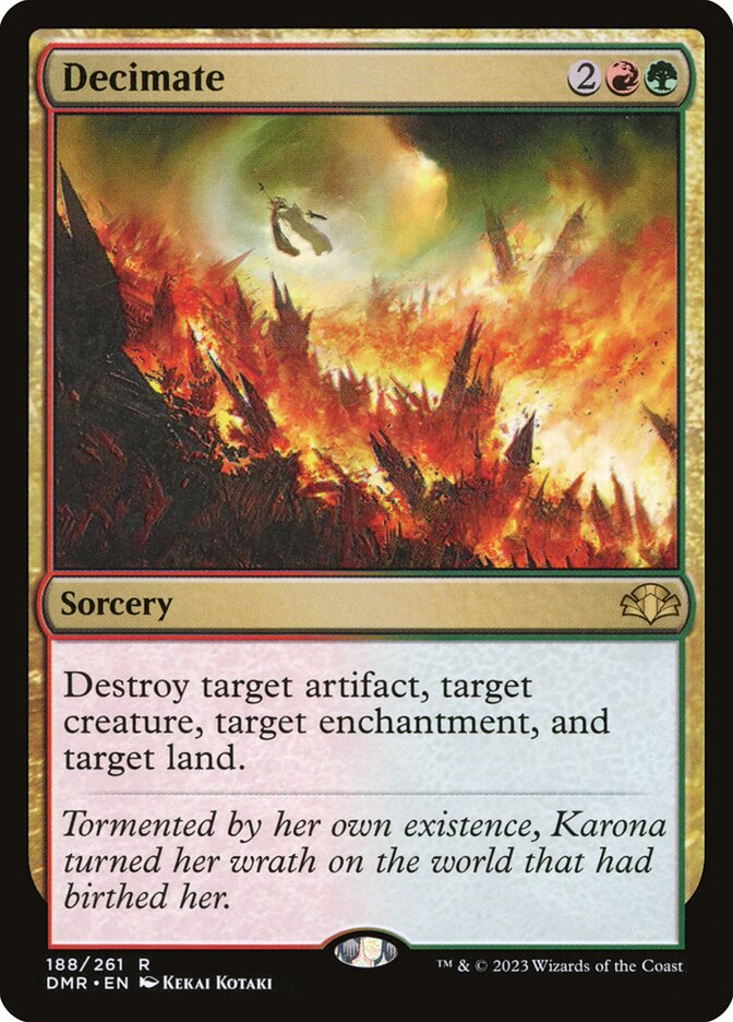 Dizimar / Decimate - Magic: The Gathering - MoxLand