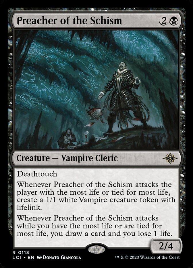Pregador do Cisma / Preacher of the Schism - Magic: The Gathering - MoxLand