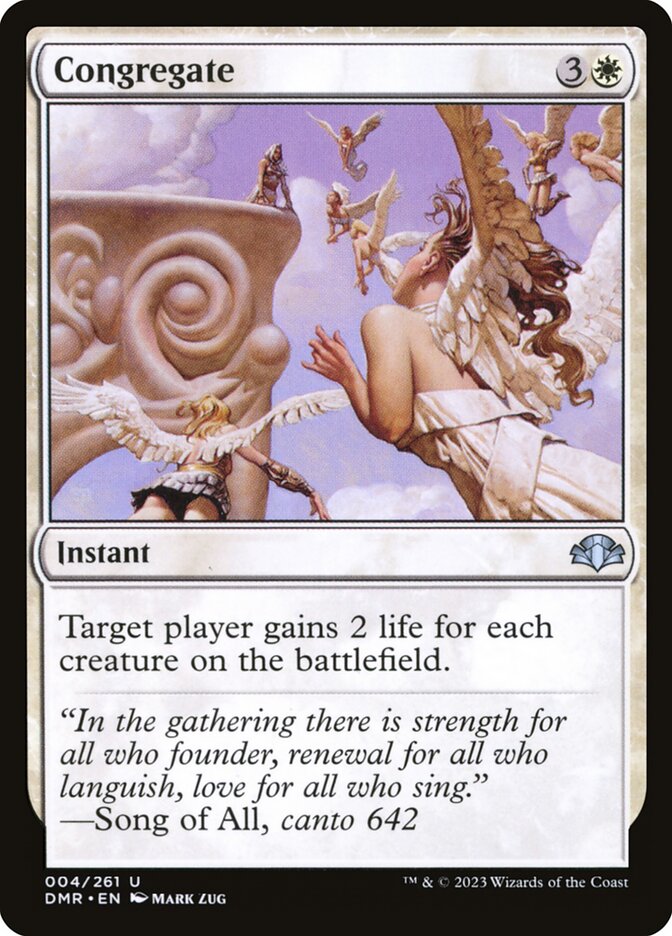 Congregar / Congregate - Magic: The Gathering - MoxLand