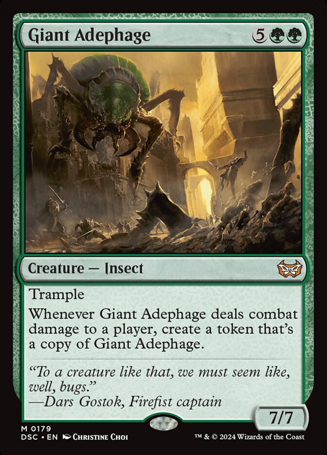 Adéfago Gigante / Giant Adephage - Magic: The Gathering - MoxLand