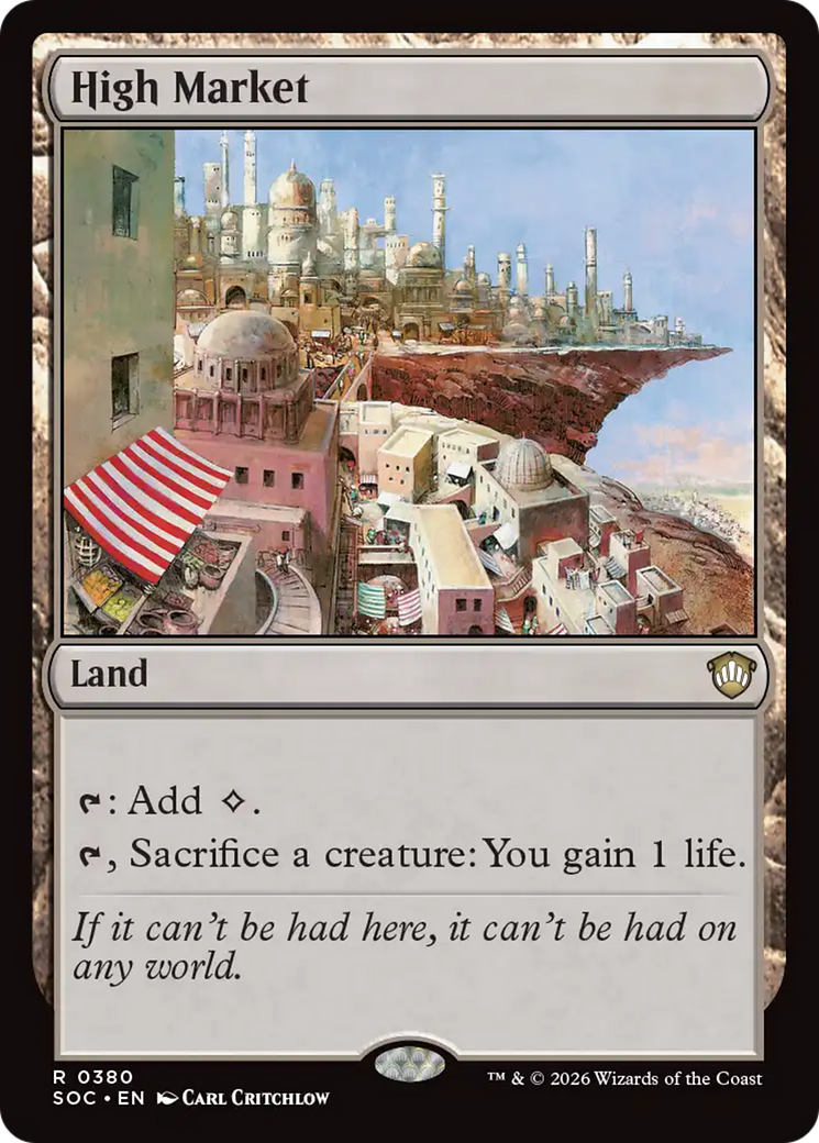Mercado Alto / High Market - Magic: The Gathering - MoxLand