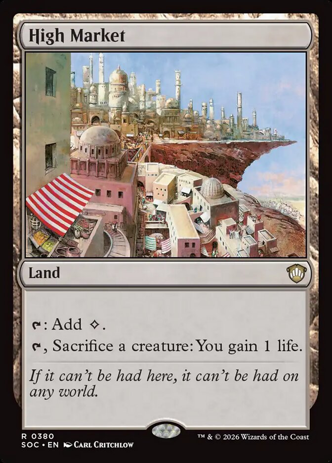 Mercado Alto / High Market - Magic: The Gathering - MoxLand