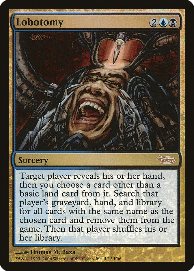 Lobotomia / Lobotomy - Magic: The Gathering - MoxLand