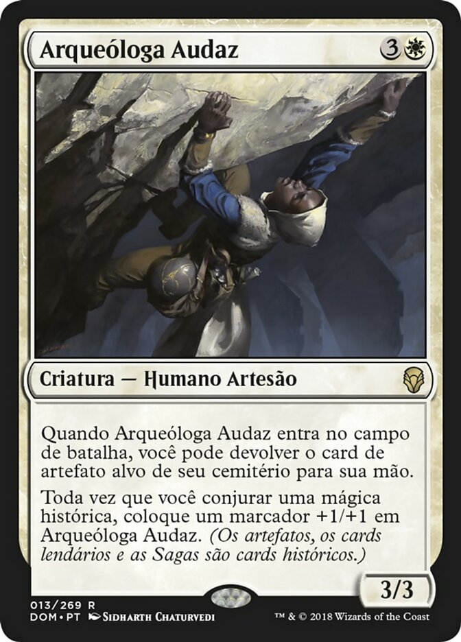 Arqueóloga Audaz / Daring Archaeologist - Magic: The Gathering - MoxLand
