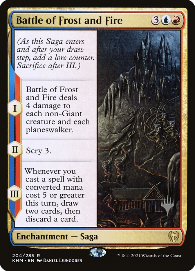 Batalha de Geada e Fogo / Battle of Frost and Fire - Magic: The Gathering - MoxLand