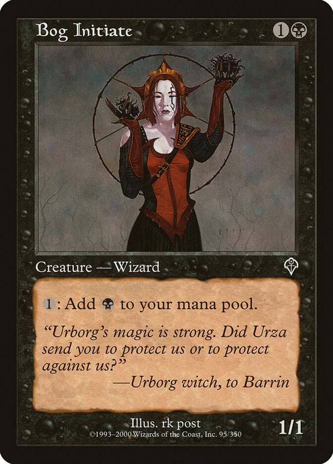 Iniciado do Pântano / Bog Initiate - Magic: The Gathering - MoxLand