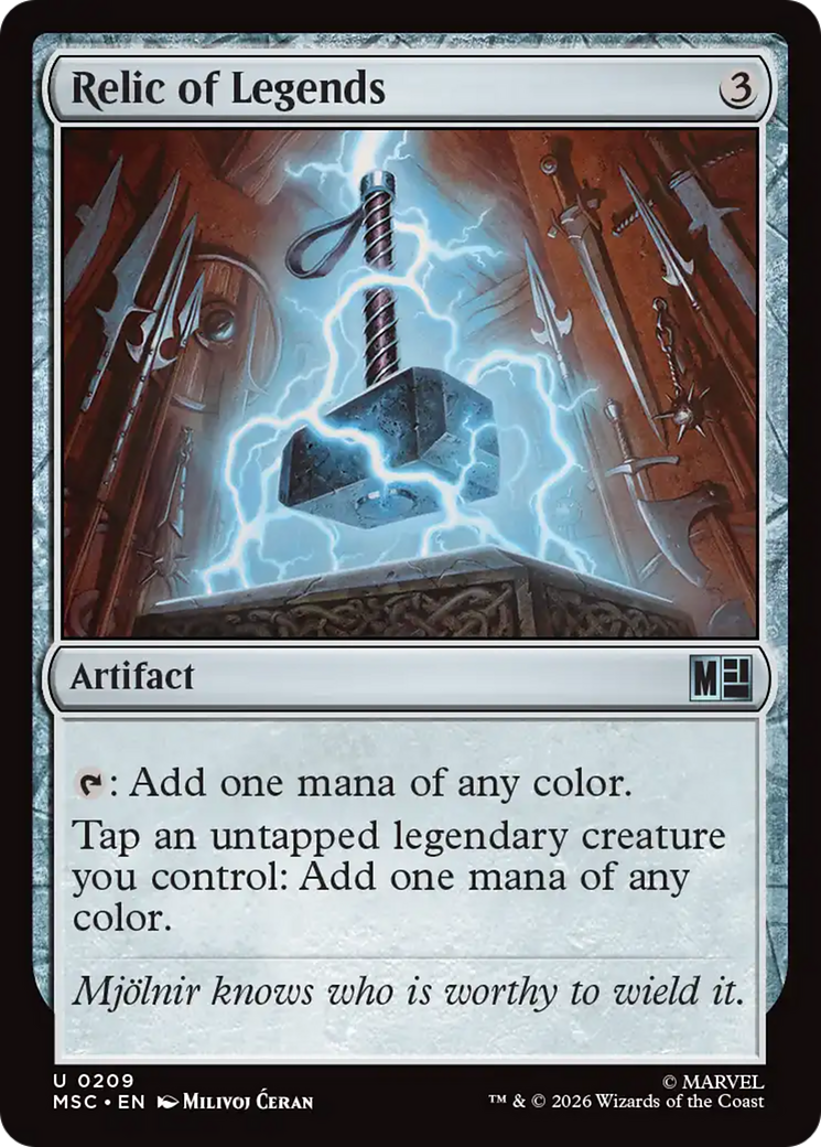 Relíquia das Lendas / Relic of Legends - Magic: The Gathering - MoxLand