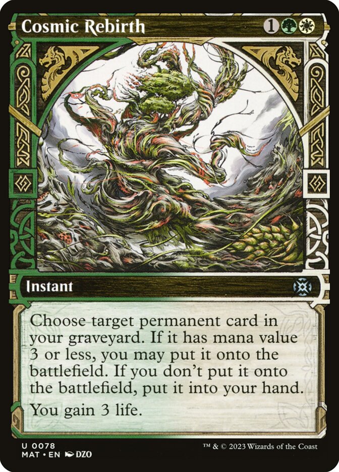 Renascimento Cósmico / Cosmic Rebirth - Magic: The Gathering - MoxLand