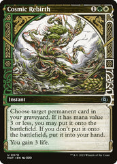 Renascimento Cósmico / Cosmic Rebirth - Magic: The Gathering - MoxLand