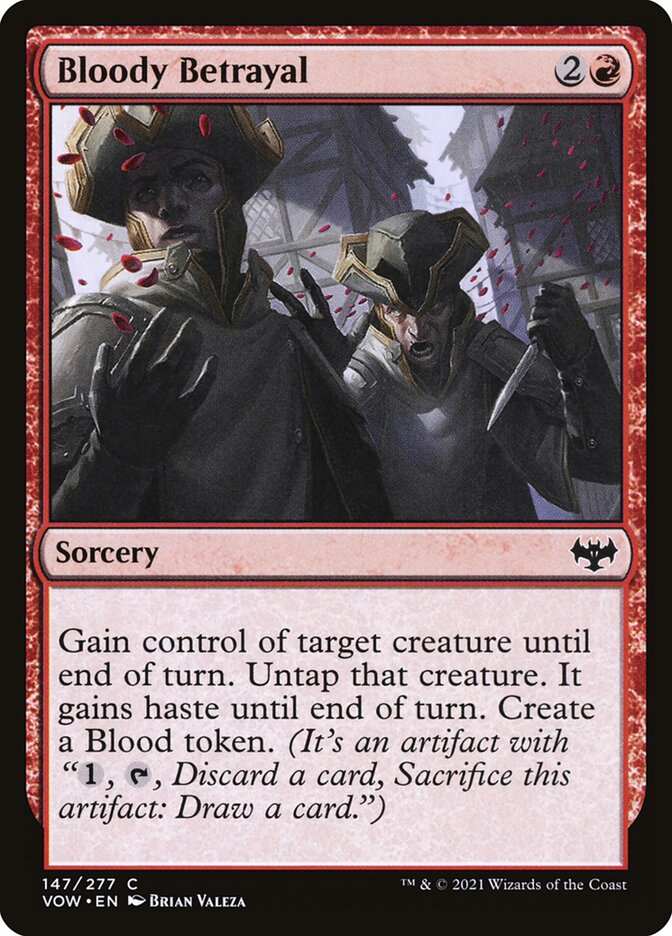 Traição Sangrenta / Bloody Betrayal - Magic: The Gathering - MoxLand