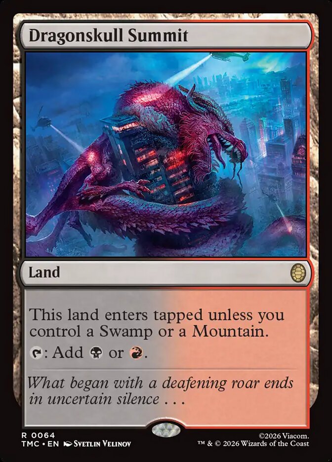 Pico da Caveira de Dragão / Dragonskull Summit - Magic: The Gathering - MoxLand