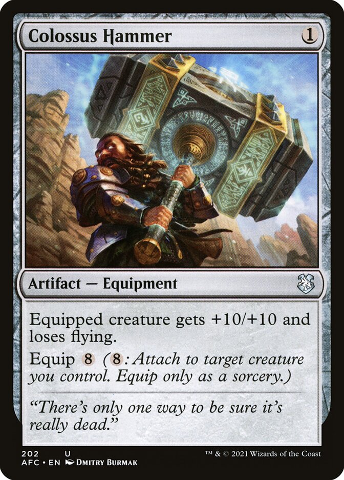 Martelo do Colosso / Colossus Hammer - Magic: The Gathering - MoxLand