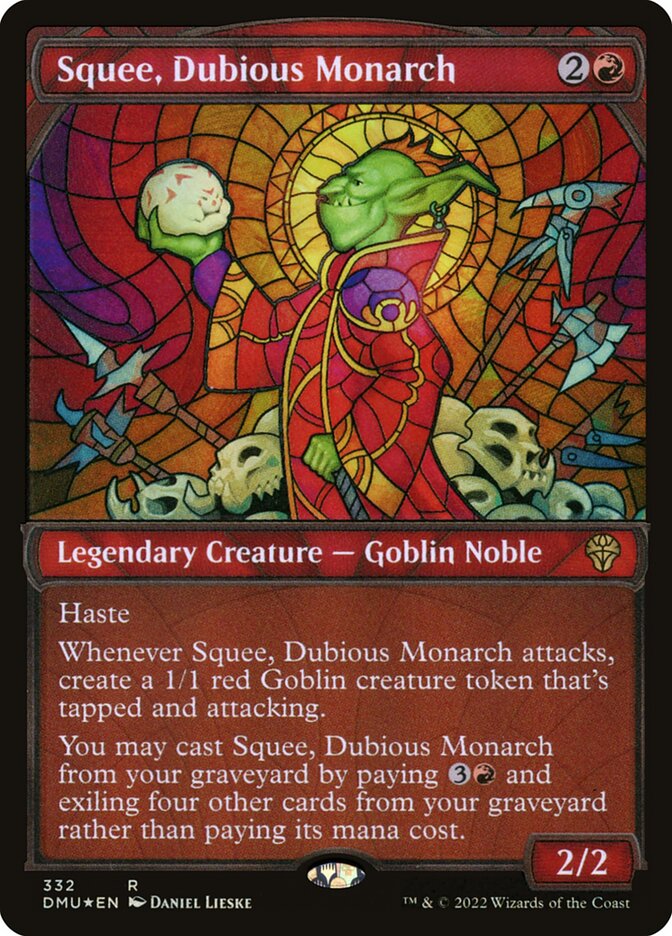 Squee, Monarca Discutível / Squee, Dubious Monarch - Magic: The Gathering - MoxLand