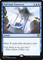 Puxar do Amanhã / Pull from Tomorrow - Magic: The Gathering - MoxLand