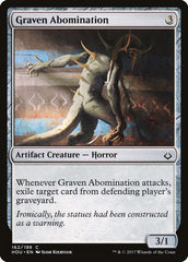 Abominação Esculpida / Graven Abomination - Magic: The Gathering - MoxLand