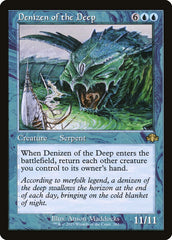 Habitante das Profundezas / Denizen of the Deep - Magic: The Gathering - MoxLand