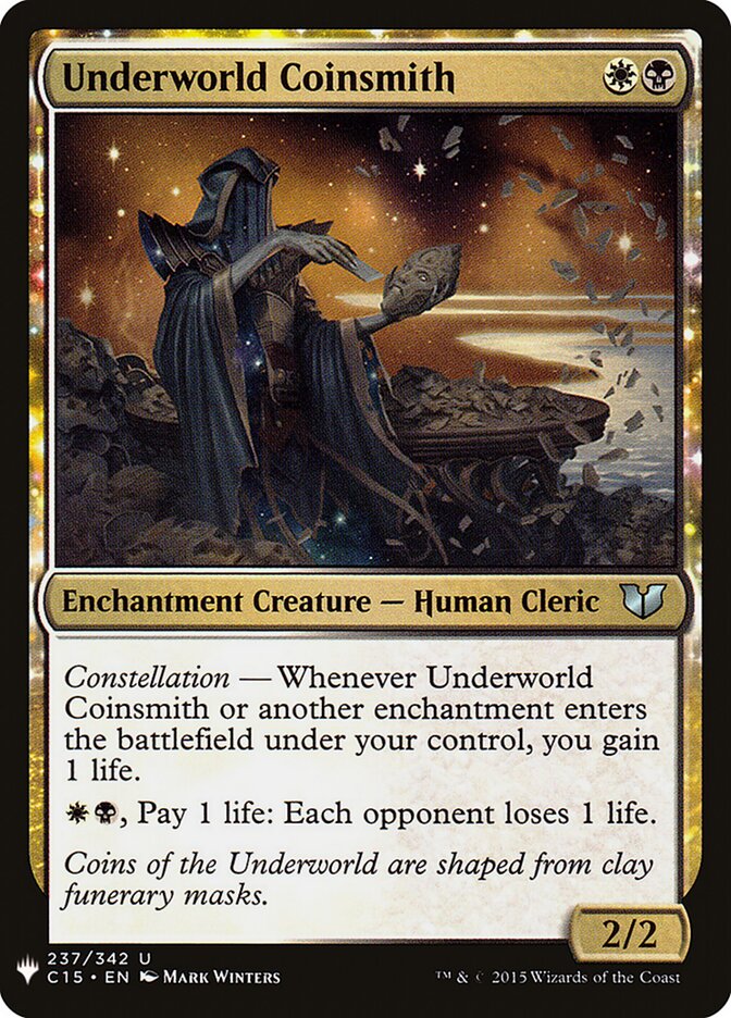 Moedeiro do Submundo / Underworld Coinsmith - Magic: The Gathering - MoxLand