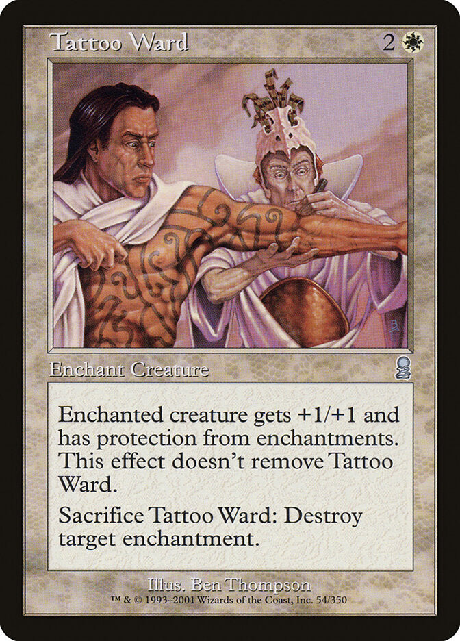 Proteção Tatuada / Tattoo Ward - Magic: The Gathering - MoxLand