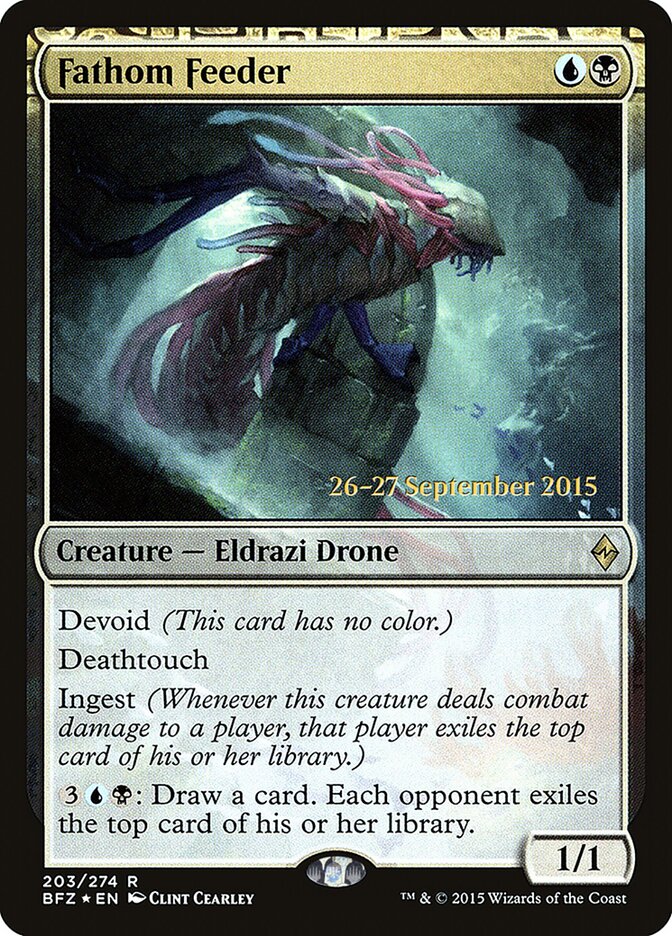 Alimentador das Profundezas / Fathom Feeder - Magic: The Gathering - MoxLand