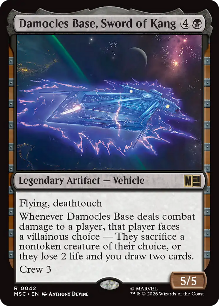 Damocles Base, Sword of Kang - Magic: The Gathering - MoxLand