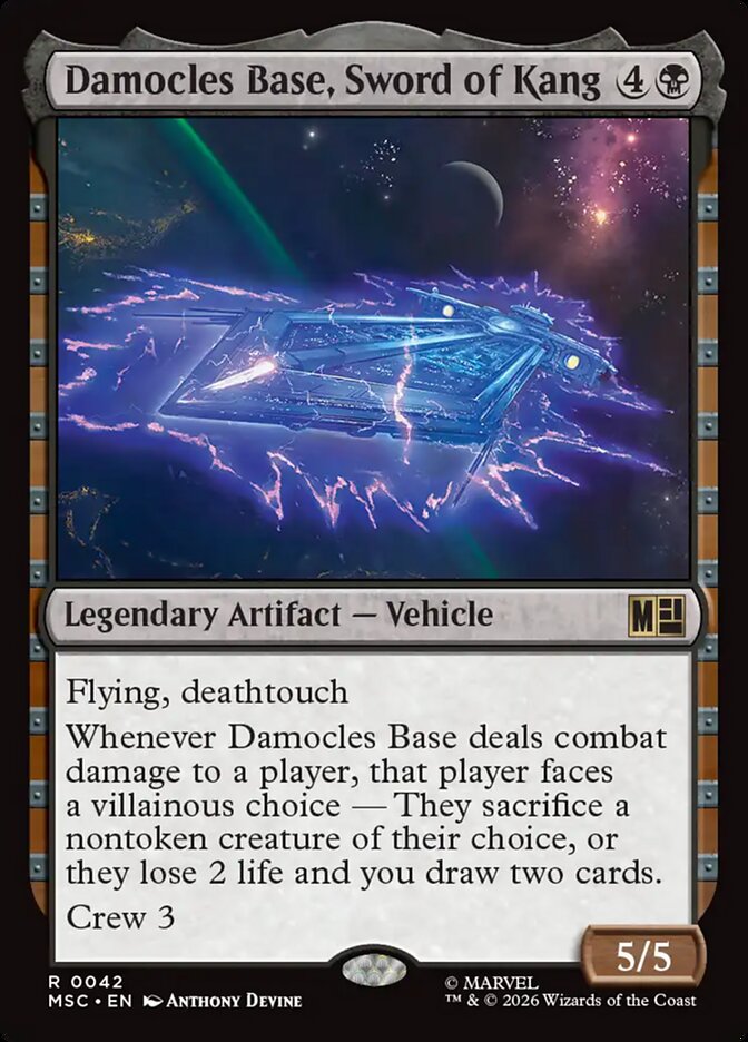 Damocles Base, Sword of Kang - Magic: The Gathering - MoxLand