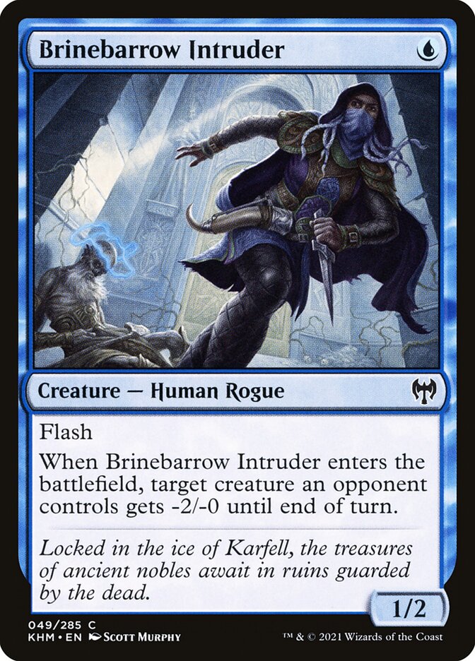 Intrusa do Cemitério Salino / Brinebarrow Intruder - Magic: The Gathering - MoxLand