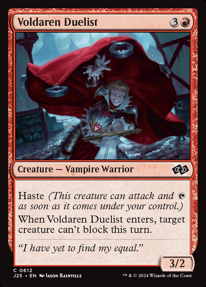Duelista Voldaren / Voldaren Duelist - Magic: The Gathering - MoxLand