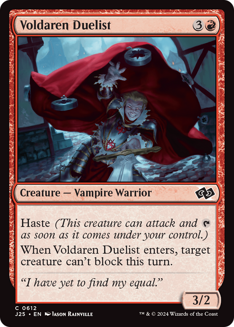Duelista Voldaren / Voldaren Duelist - Magic: The Gathering - MoxLand