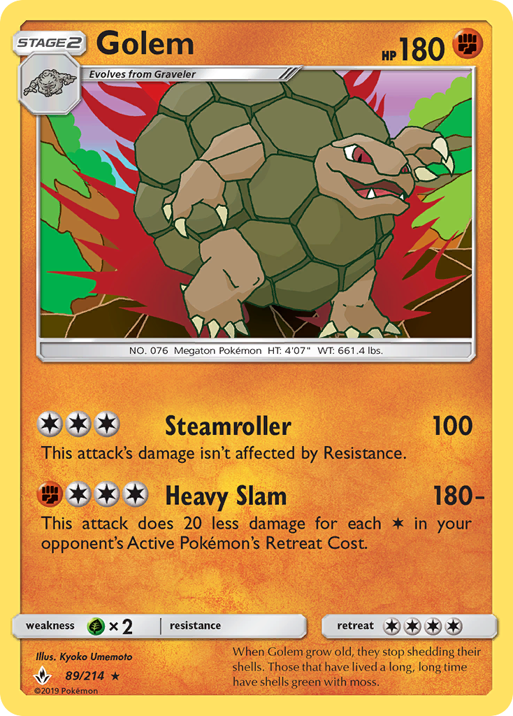 Golem - Pokémon TCG - MoxLand