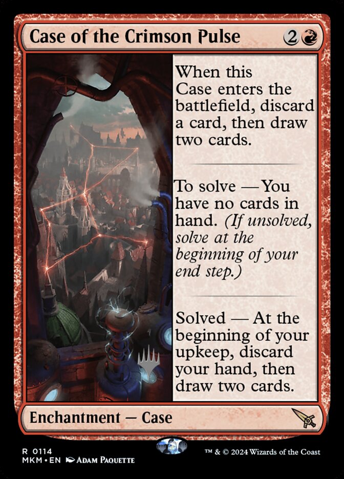 Caso do Pulso Carmesim / Case of the Crimson Pulse - Magic: The Gathering - MoxLand