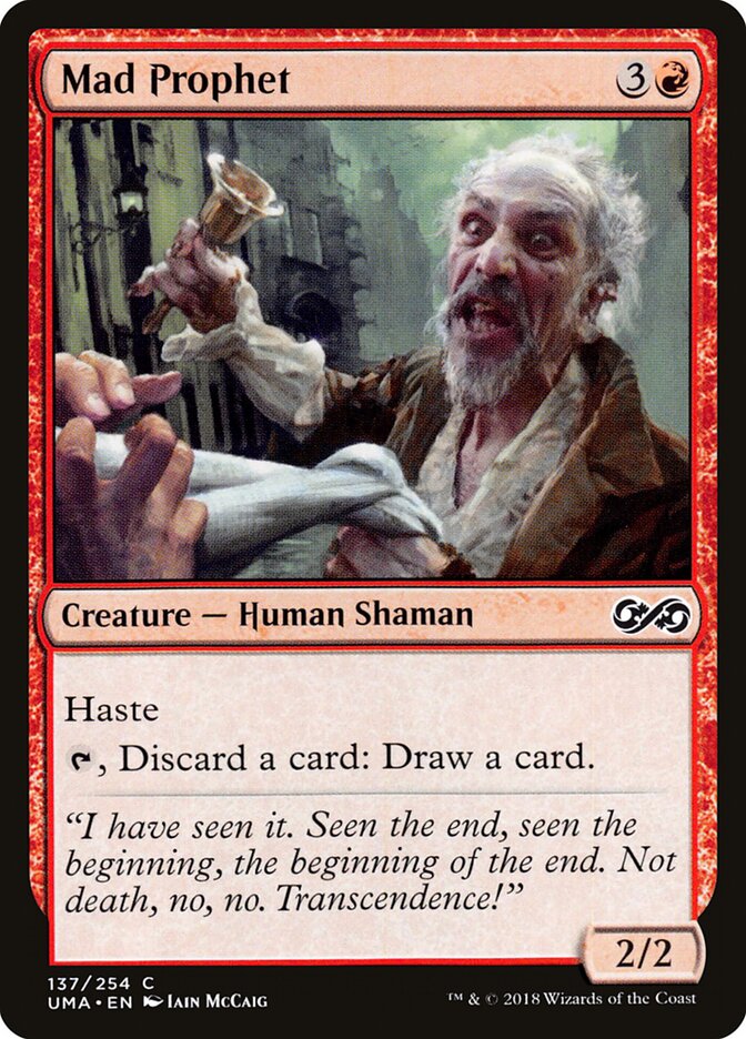 Profeta Louco / Mad Prophet - Magic: The Gathering - MoxLand