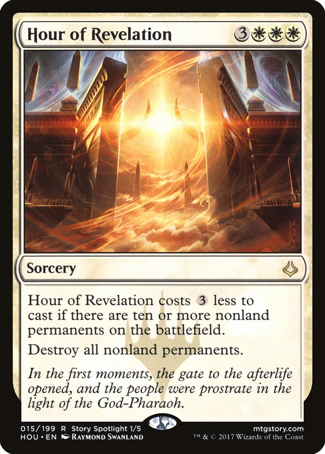 Hora da Revelação / Hour of Revelation - Magic: The Gathering - MoxLand