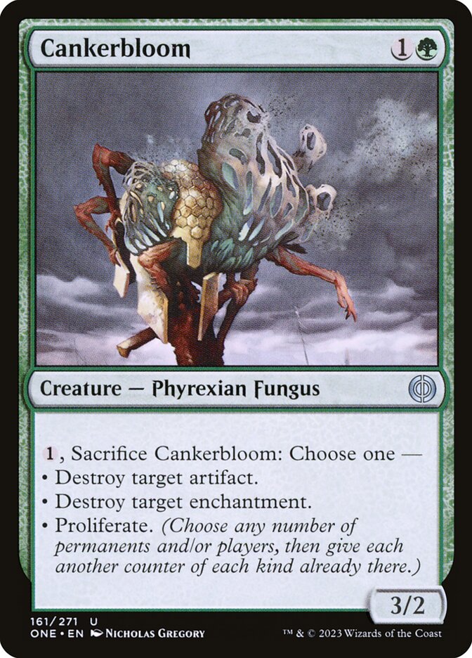 Flor-da-corrosão / Cankerbloom - Magic: The Gathering - MoxLand