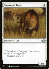 Leões da Savana / Savannah Lions - Magic: The Gathering - MoxLand