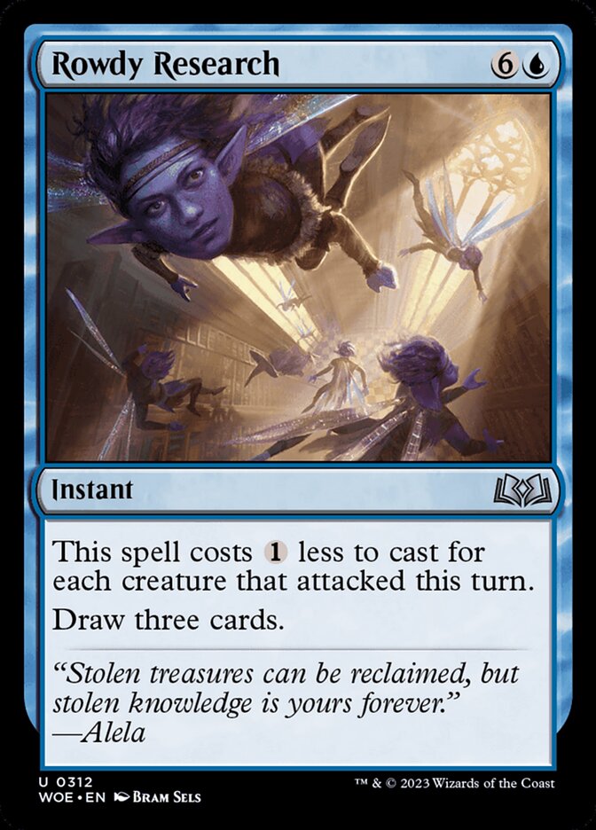 Pesquisa Pandemônica / Rowdy Research - Magic: The Gathering - MoxLand