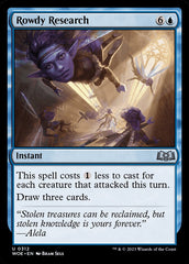 Pesquisa Pandemônica / Rowdy Research - Magic: The Gathering - MoxLand