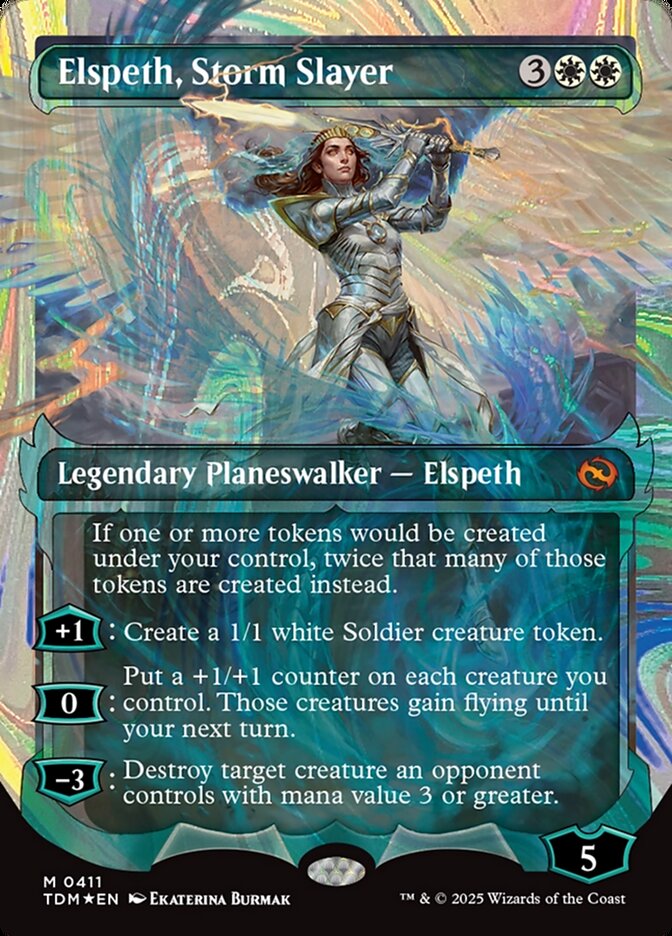 Elspeth, Exterminadora da Tempestade / Elspeth, Storm Slayer - Magic: The Gathering - MoxLand