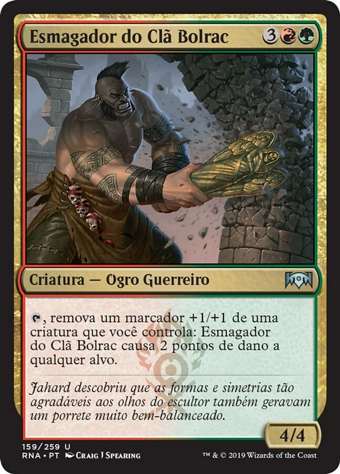 Esmagador do Clã Bolrac / Bolrac-Clan Crusher - Magic: The Gathering - MoxLand