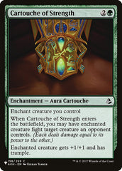 Cártula da Força / Cartouche of Strength - Magic: The Gathering - MoxLand