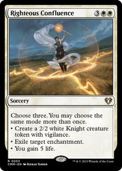 Confluência Justa / Righteous Confluence - Magic: The Gathering - MoxLand