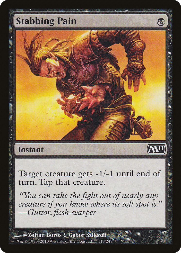 Dor Penetrante / Stabbing Pain - Magic: The Gathering - MoxLand
